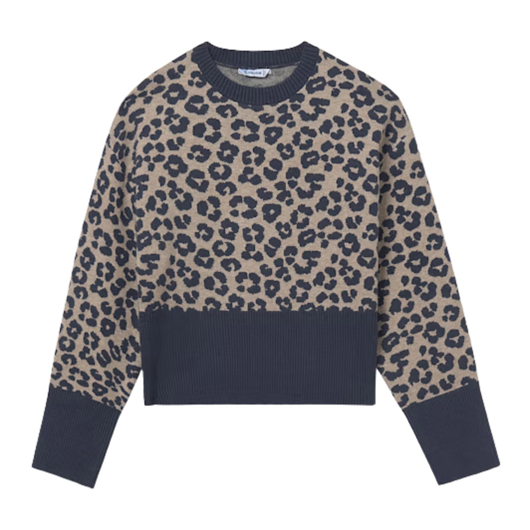 Mayoral Leopard Sweater