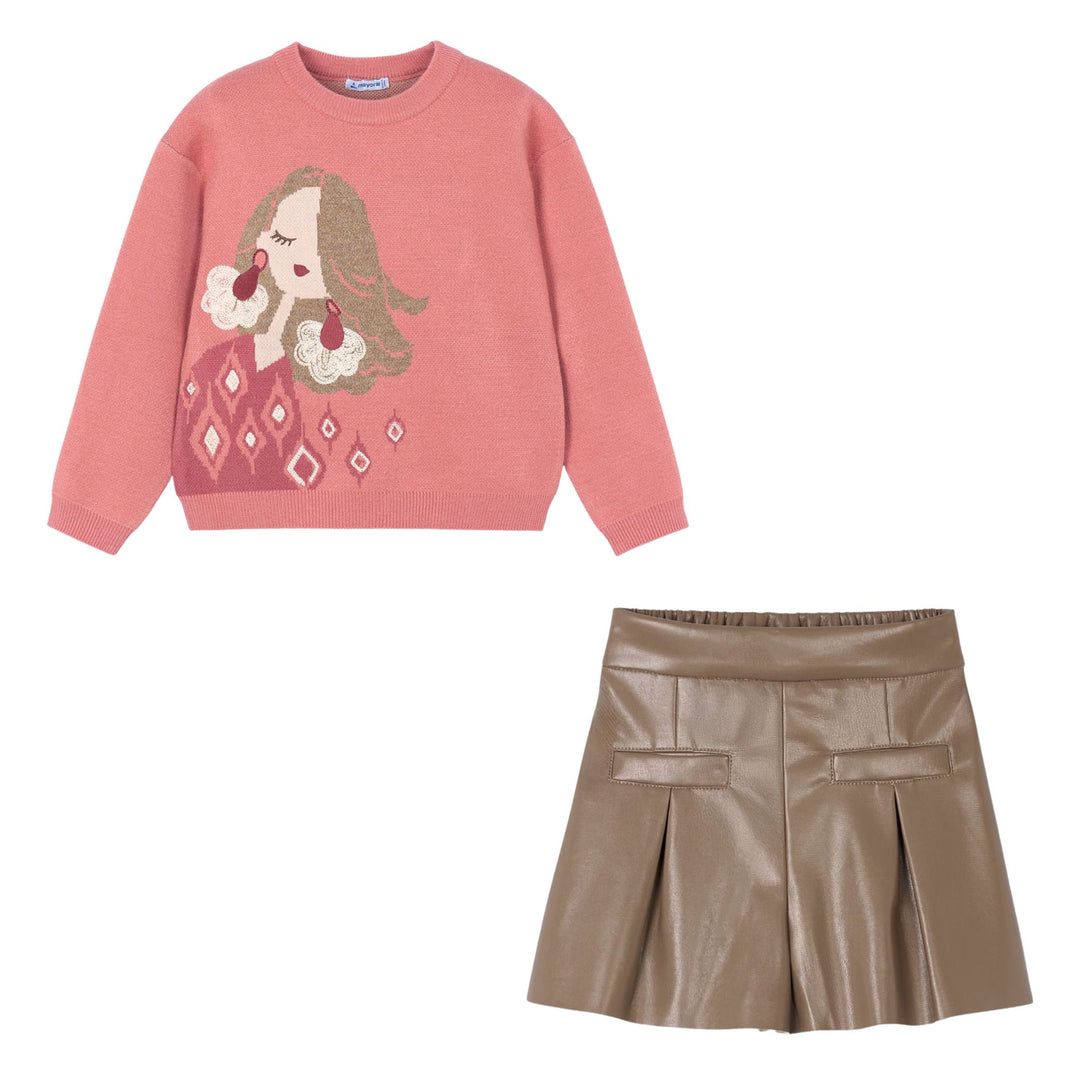 Mayoral Coral & Brown Ensemble