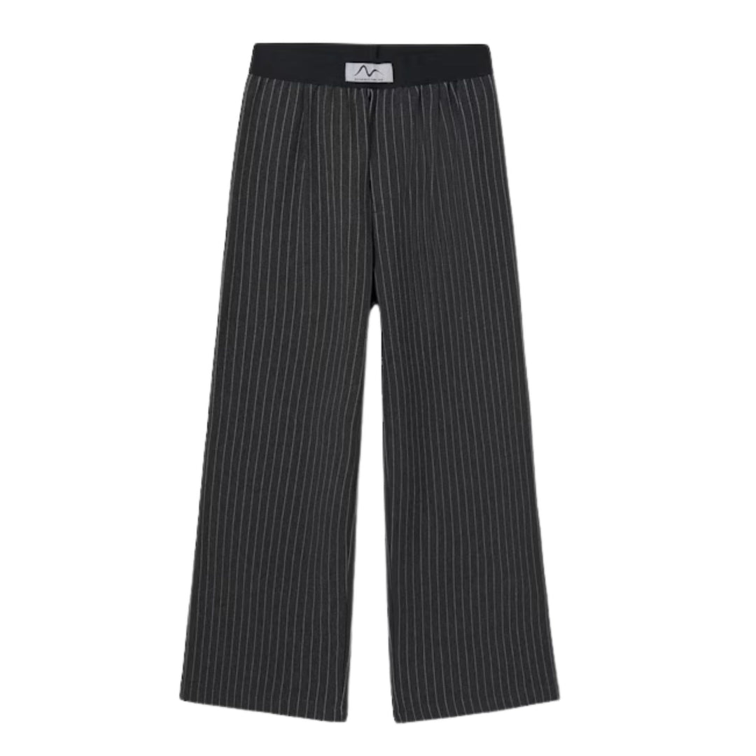 Mayoral Grey Striped Pants