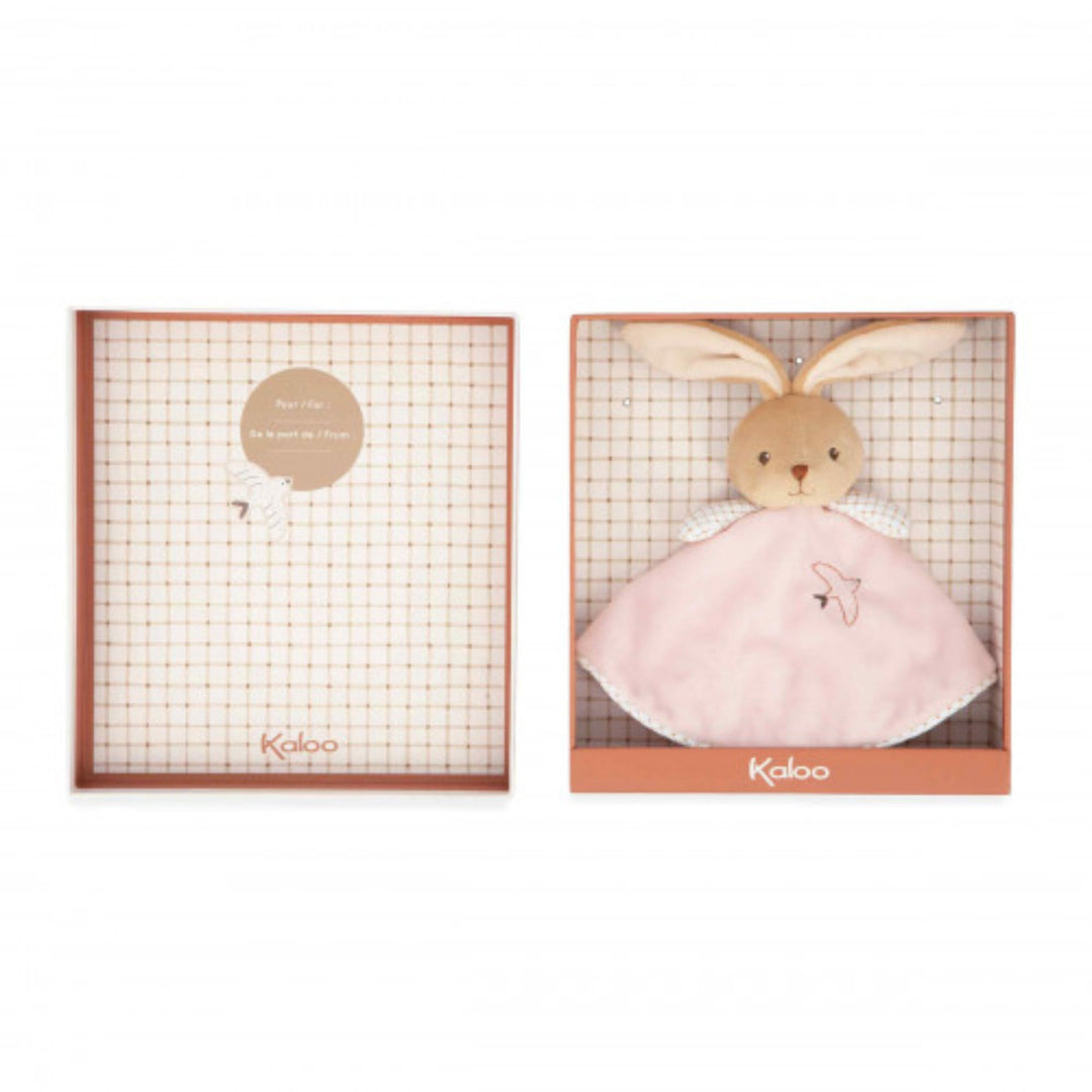 Kaloo Round Rabbit Doudou Pink