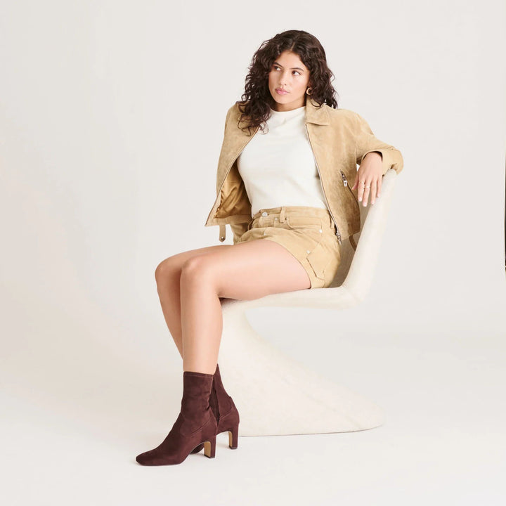 Dolce Vita Womens Roan Mahogany Boots