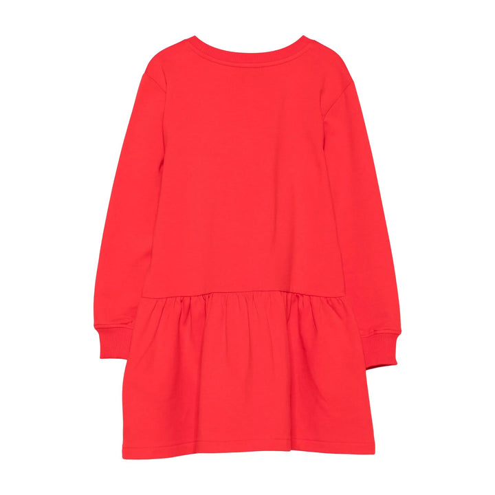 Moschino Bow Bear Red Dress