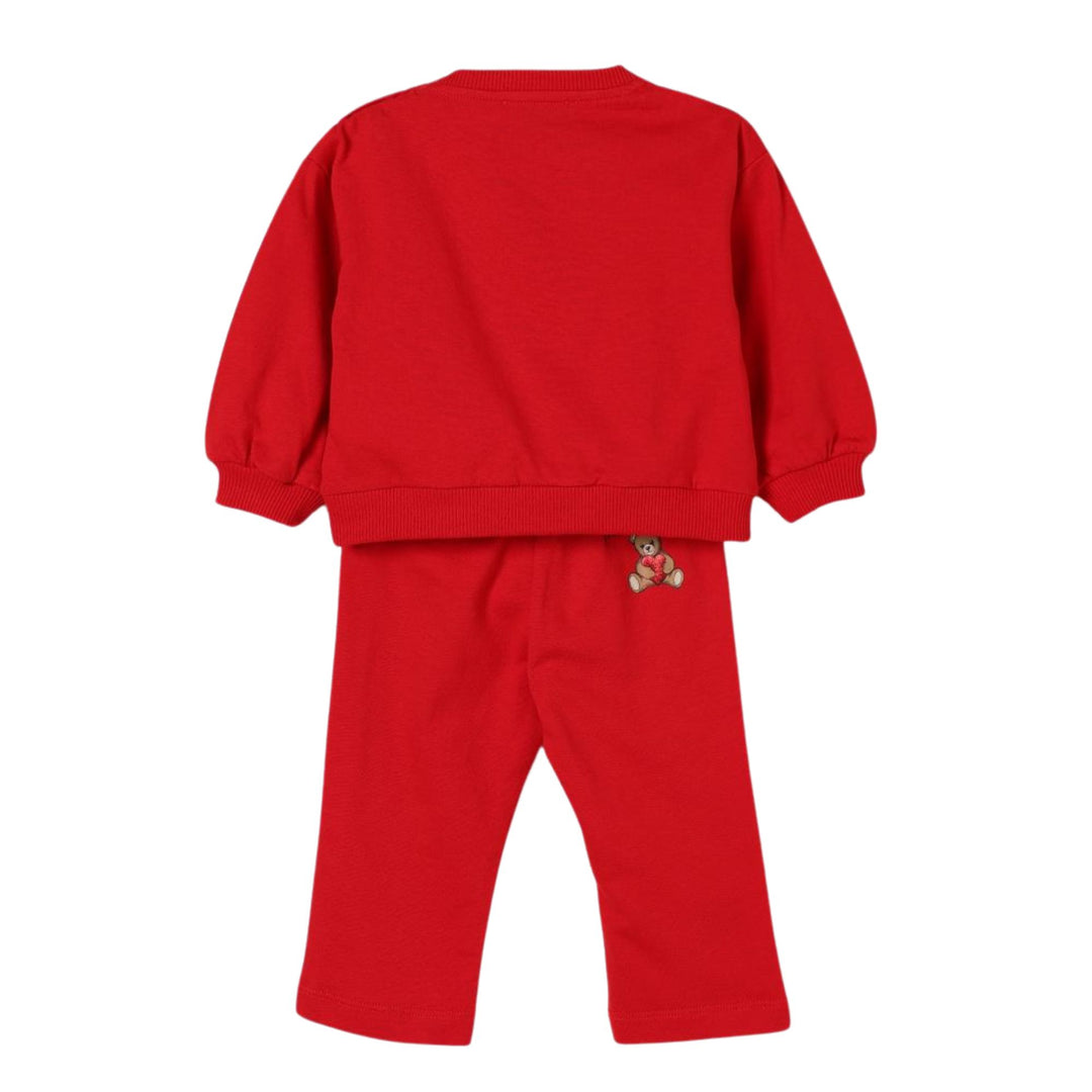 Moschino Baby Girls Red Ensemble