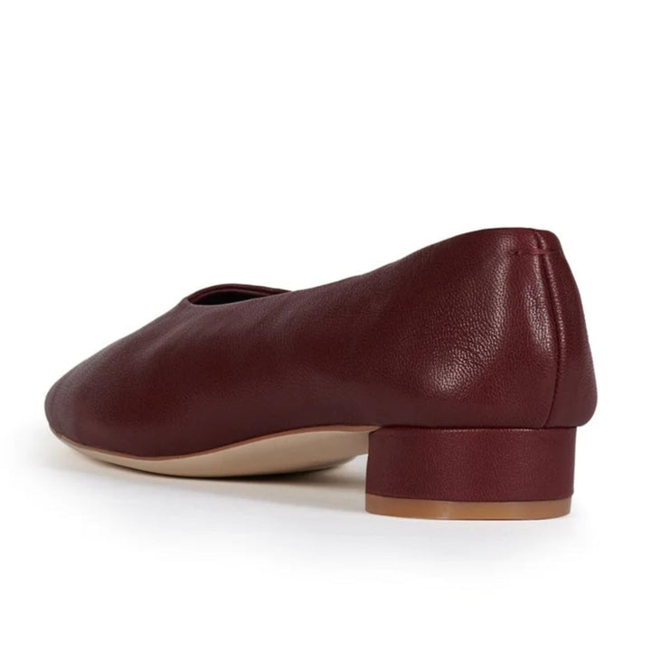 Jeffrey Campbell Womens Trustee Burgundy Ballerinas