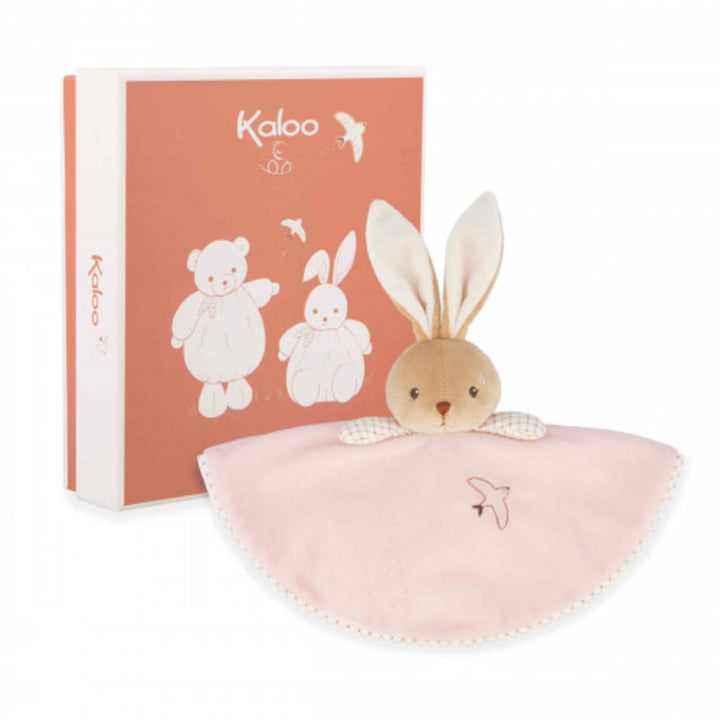 Kaloo Round Rabbit Doudou Pink