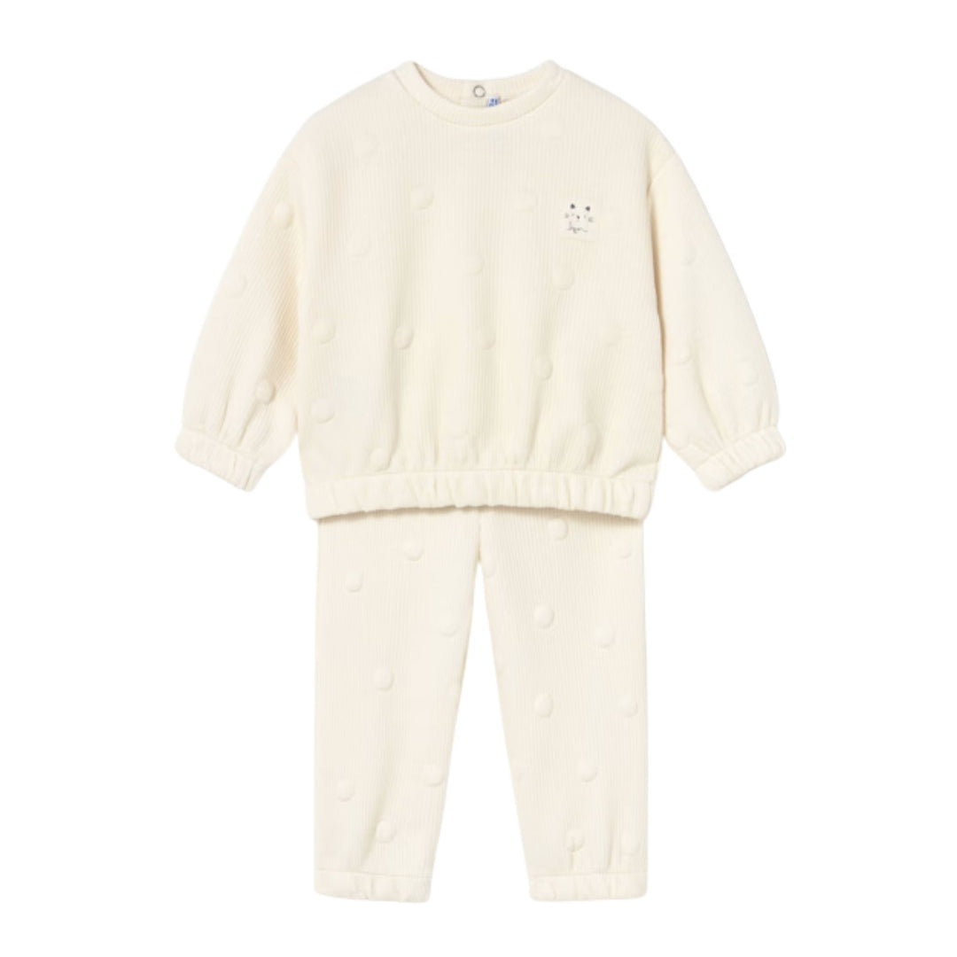 Mayoral Baby Girls Beige Ensemble