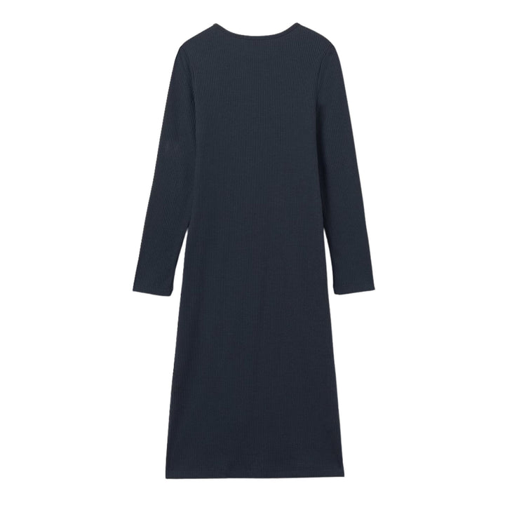 Mayoral Rib Knit Navy Dress