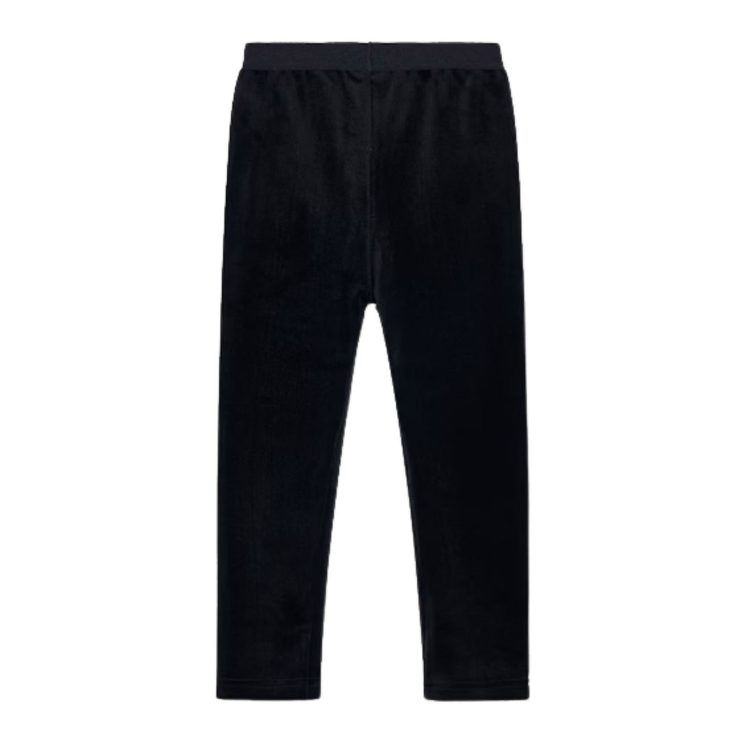 Mayoral Velvet Black Leggings