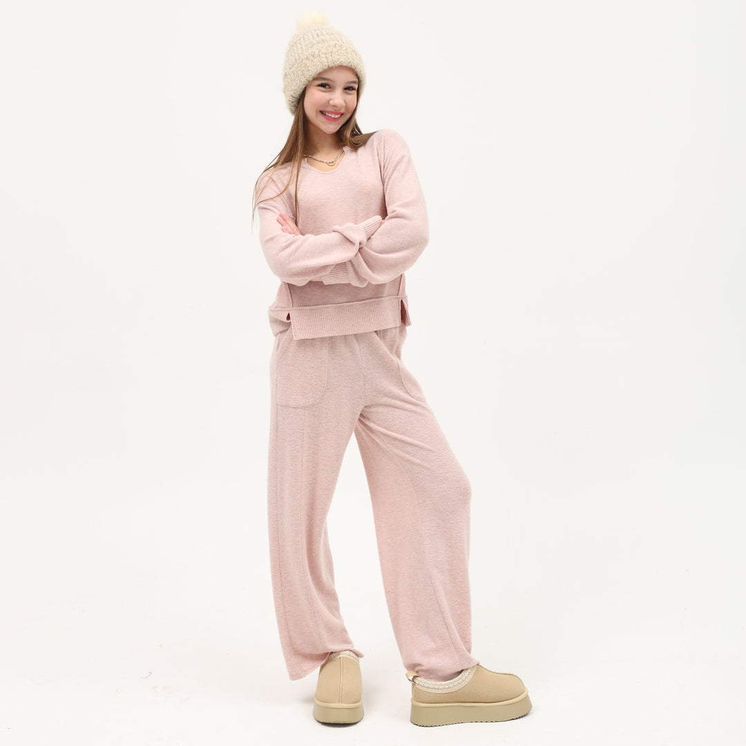 Tenly Cozy Rose Sweatshirt