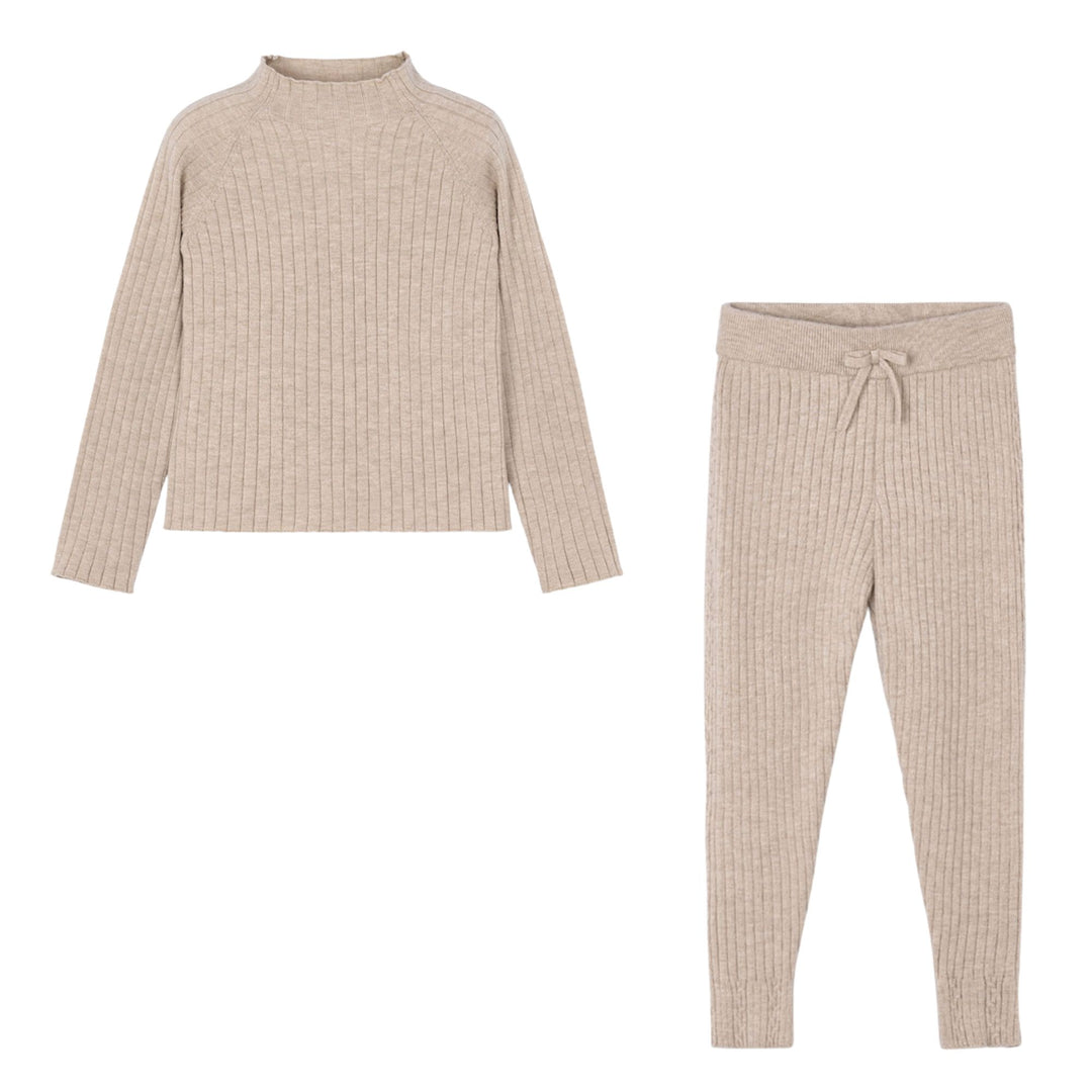 Mayoral Ribbed Beige Ensemble