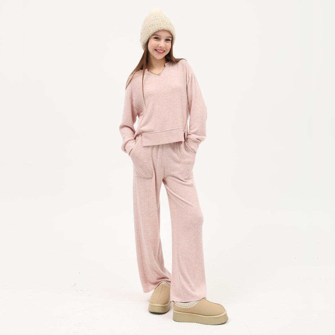 Tenly Cozy Rose Sweatshirt