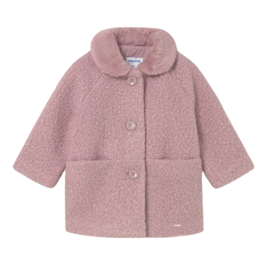 Mayoral Baby Girls Berry Coat