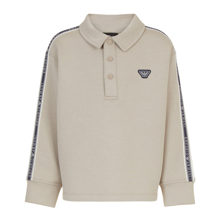 Emporio Armani Taupe Polo