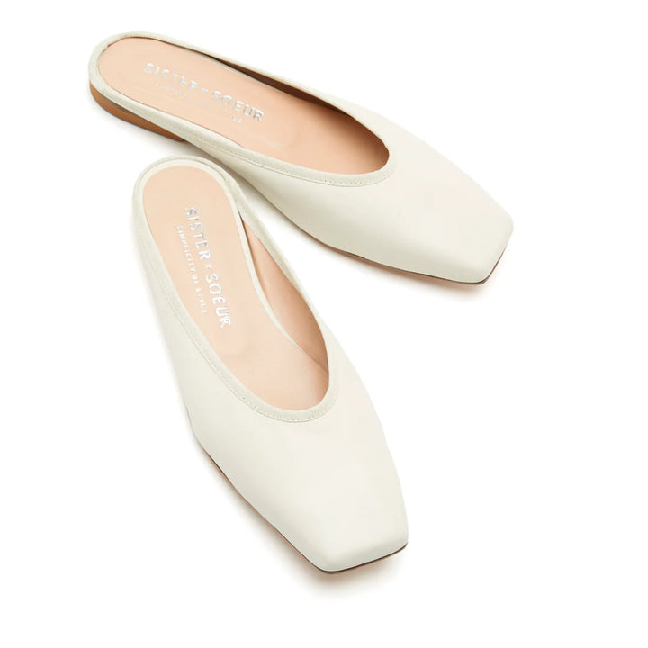 Sister X Soeur Womens Collins Cream Flats