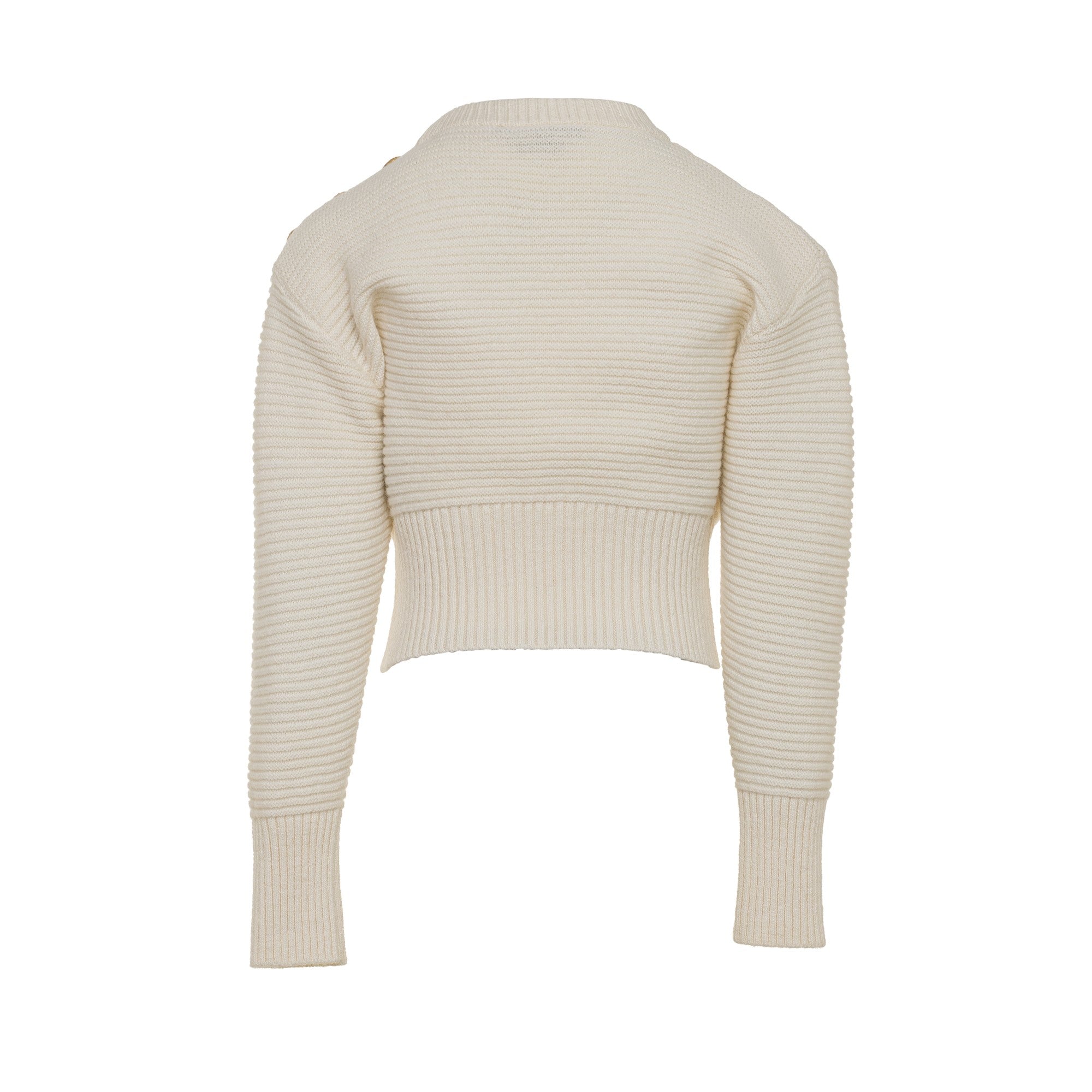 Balmain Ivory Knit Sweater