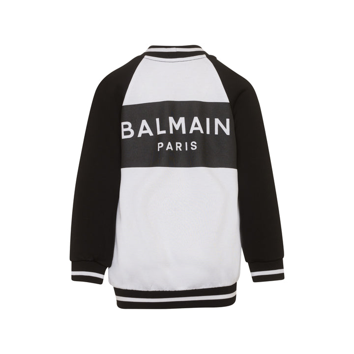 Balmain Black & White Cardigan