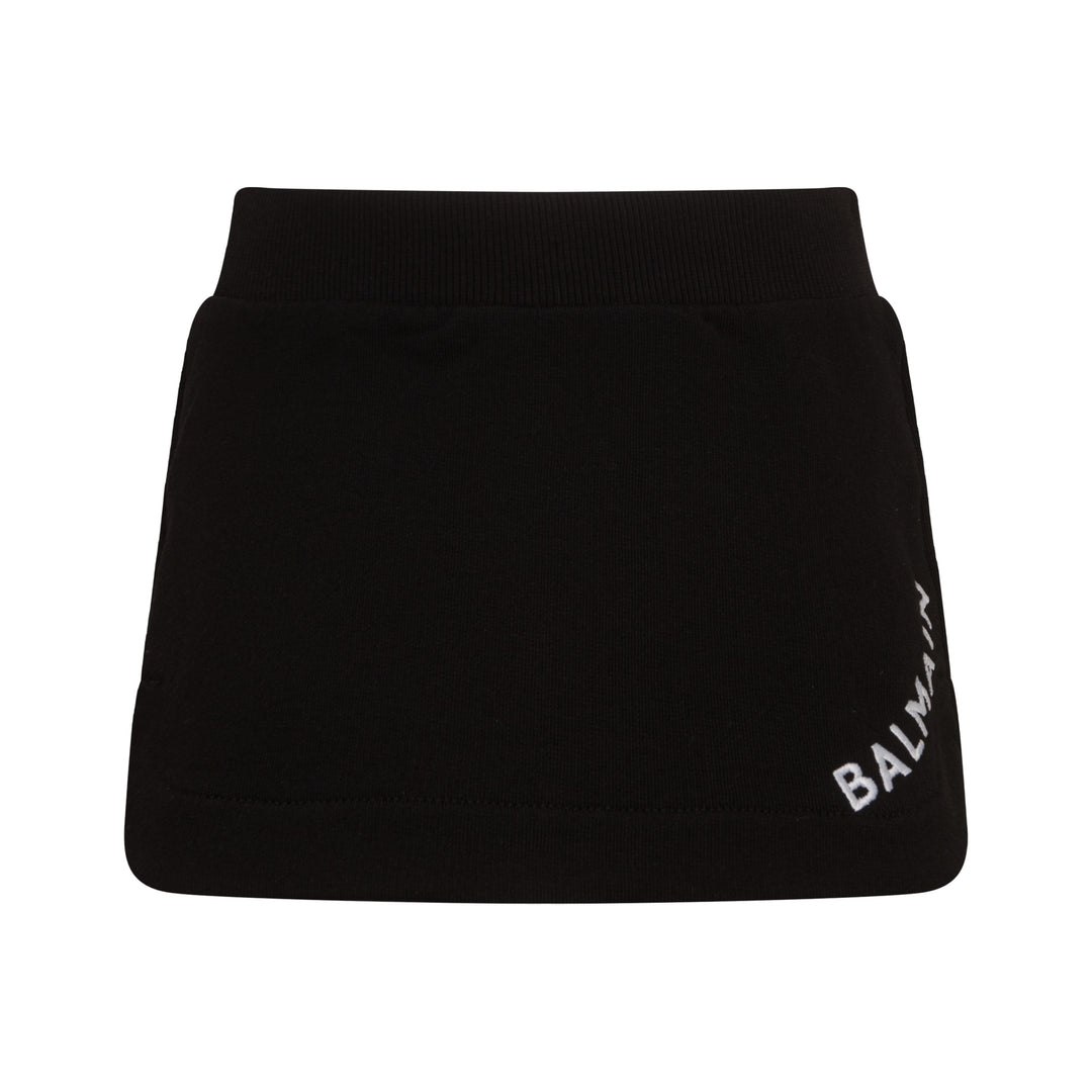 Balmain Black Skirt