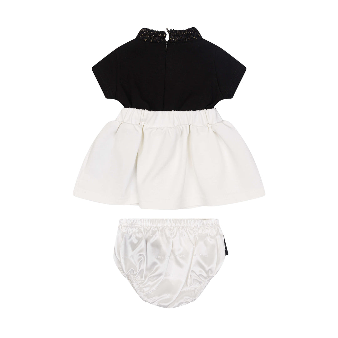 Balmain Baby Girls B&W Dress