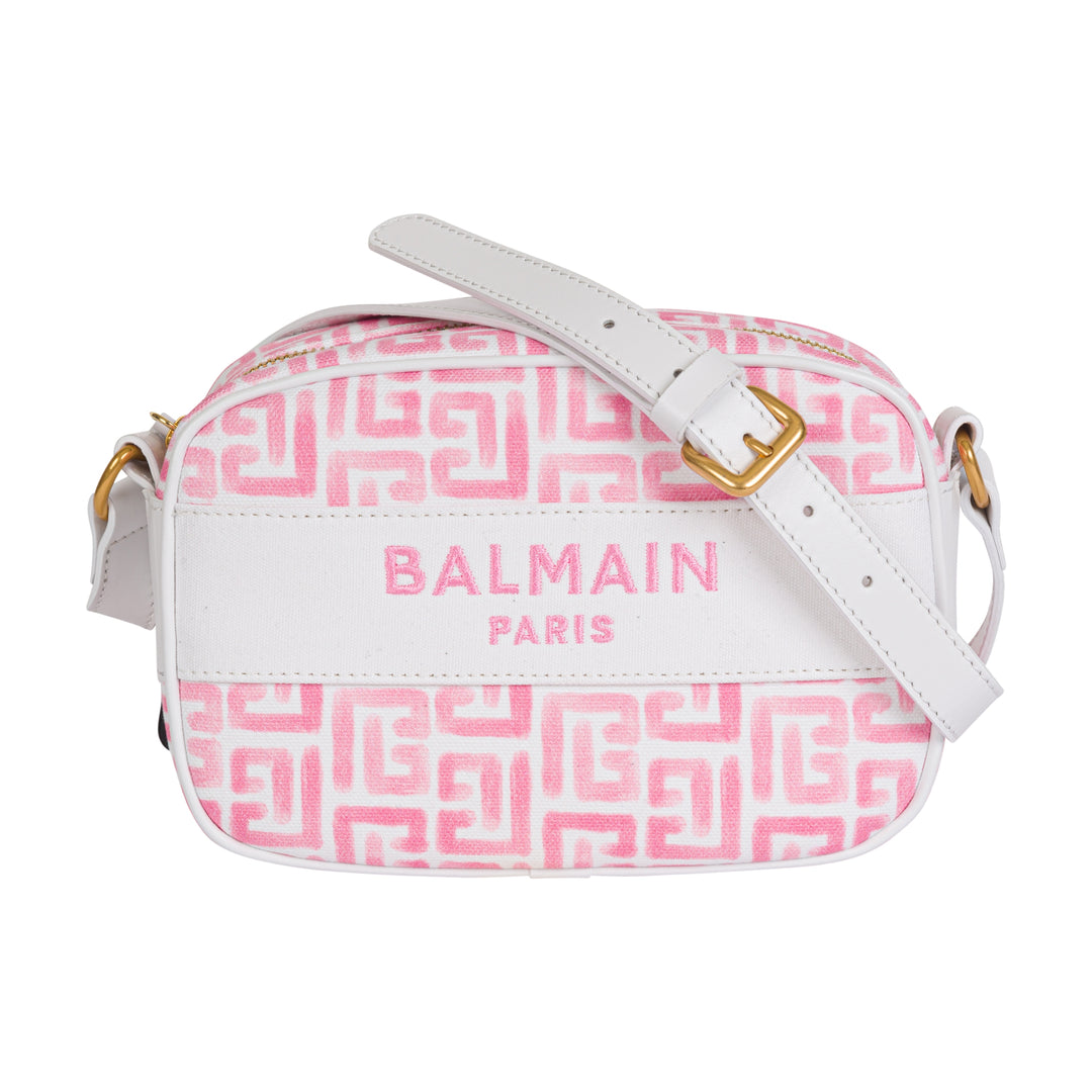 Balmain Pink & White Purse