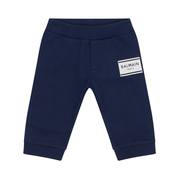 Balmain Baby Boys Navy Sweatsuit