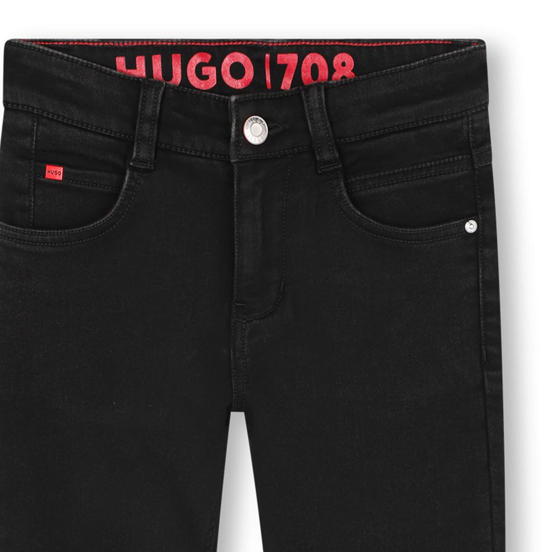Hugo Slim Fit Black Jeans