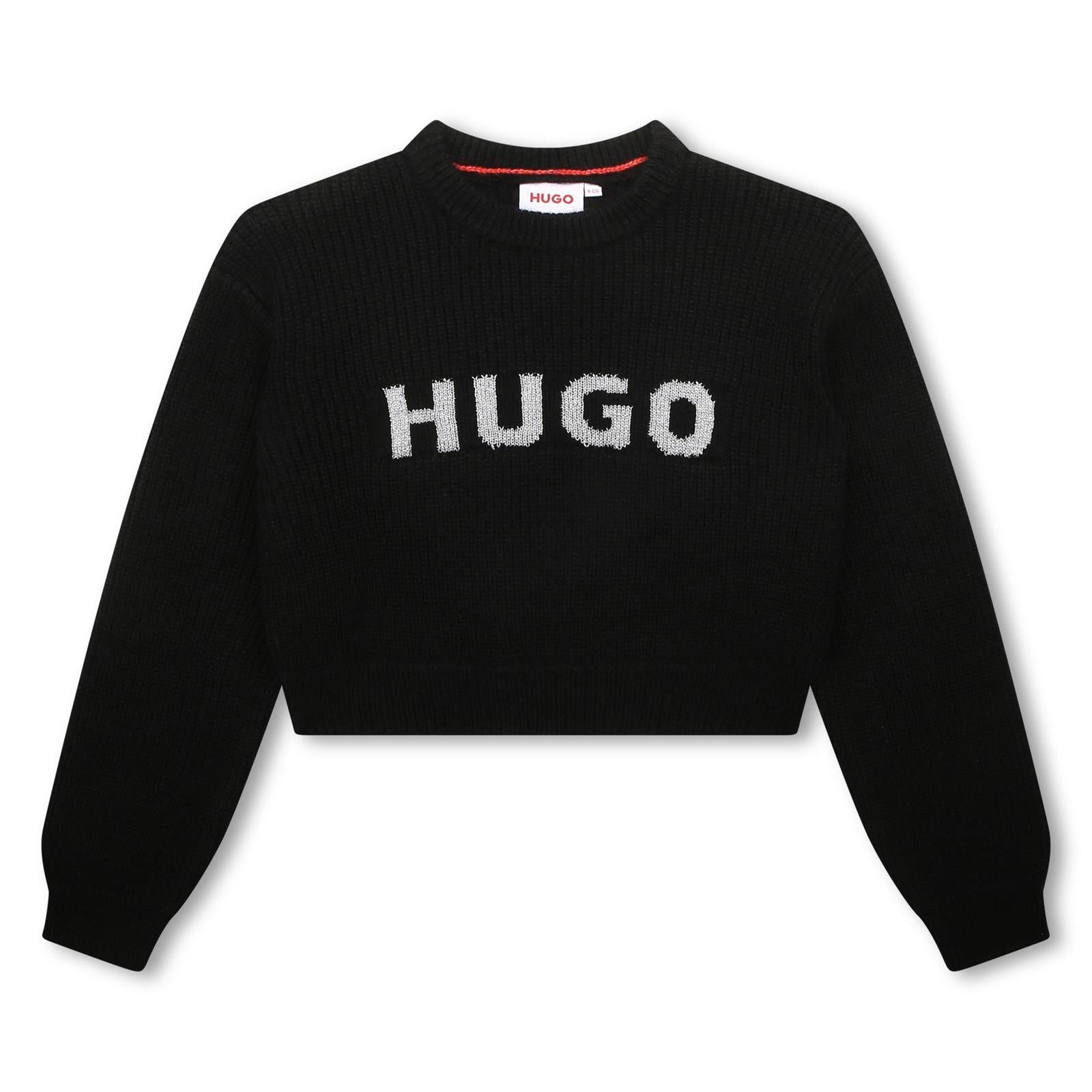 Hugo Wool Cropped Sweater