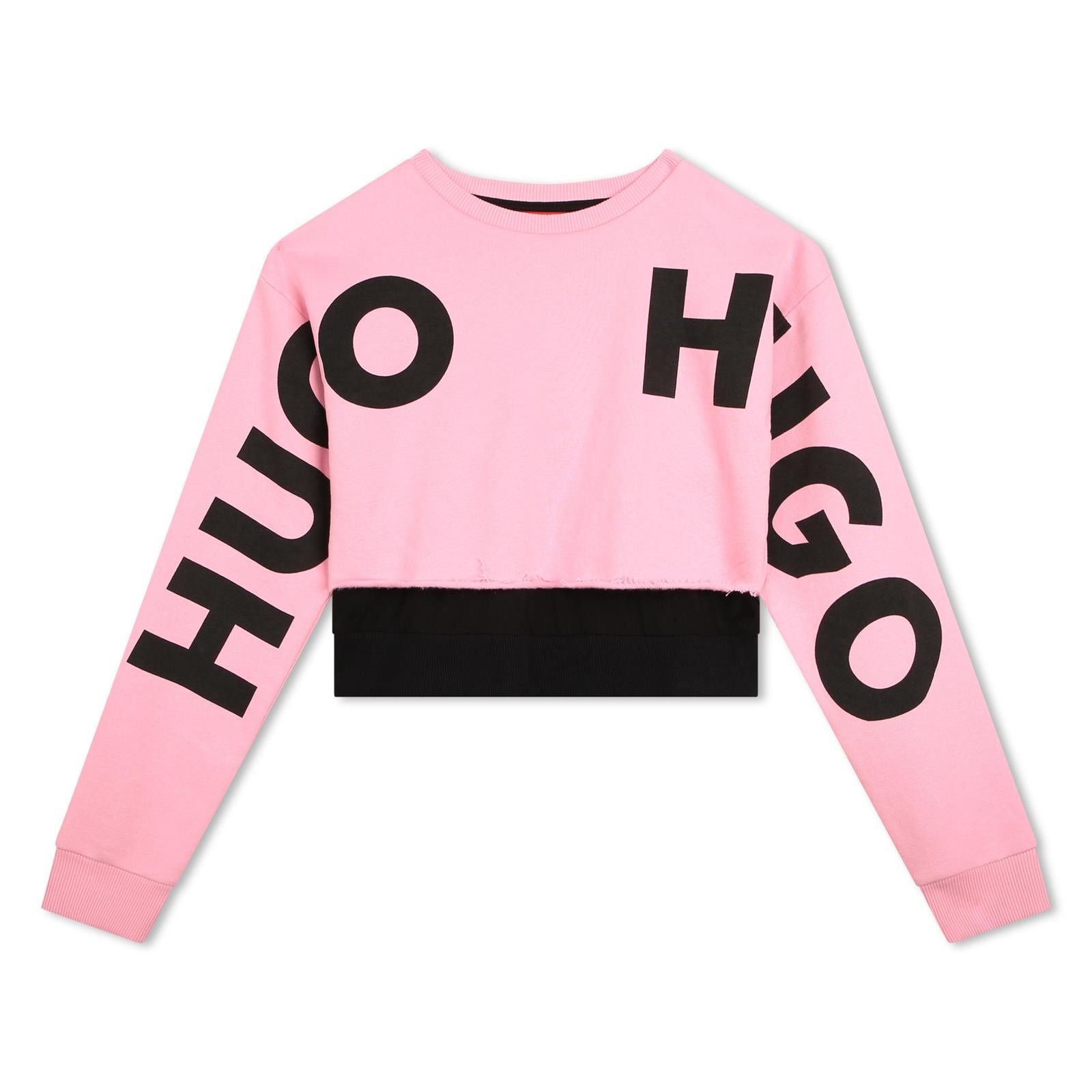 Hugo Pink Sweatshirt