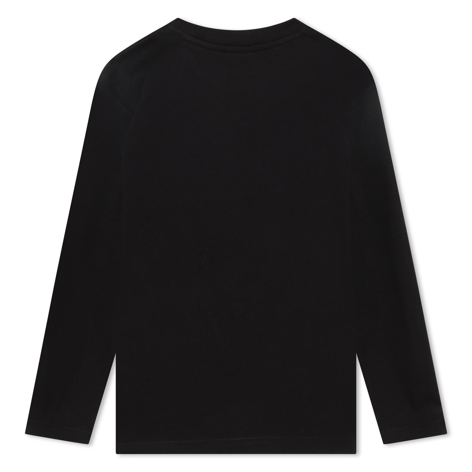 Hugo Long-Sleeve Black Top