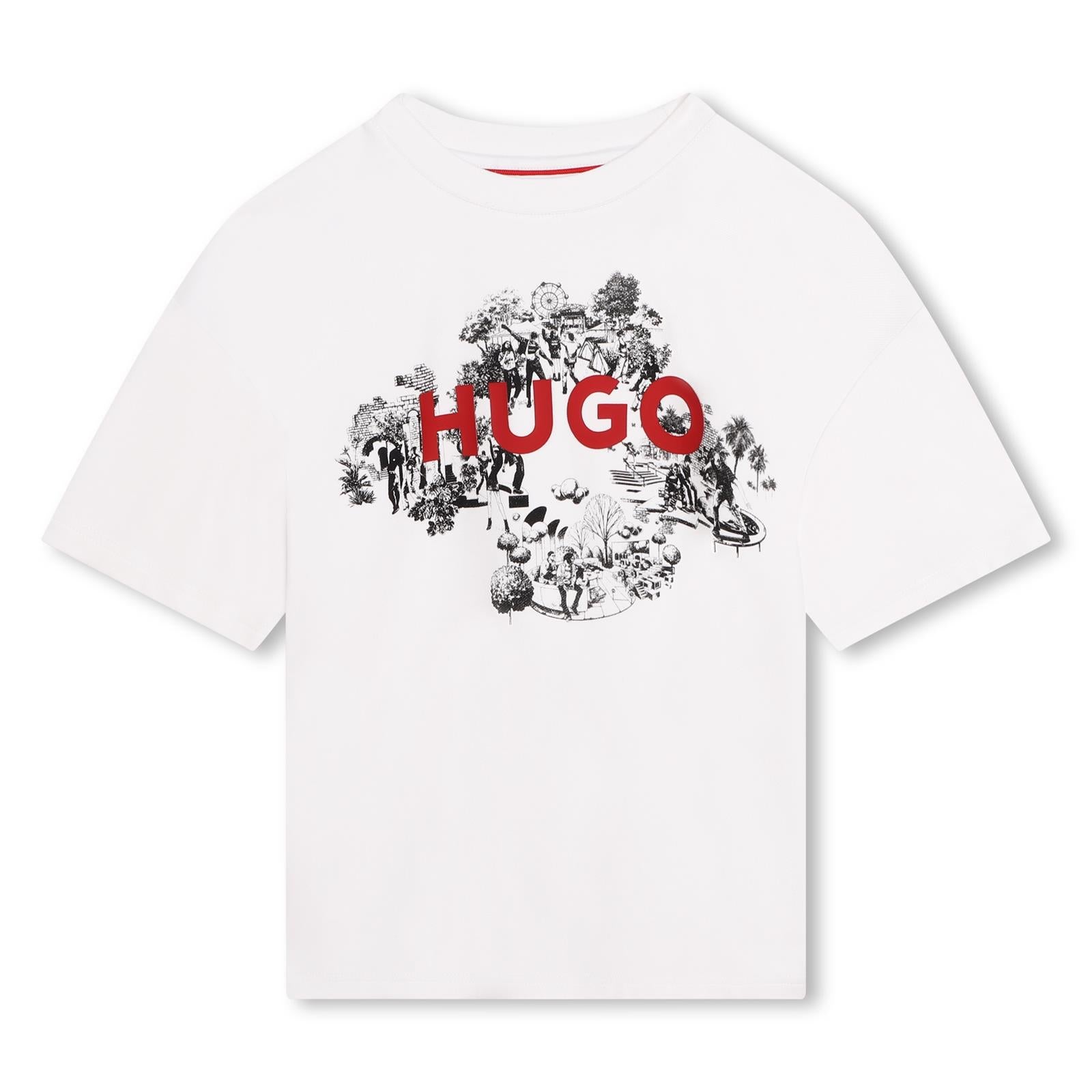 Hugo Lifestyle White T-Shirt
