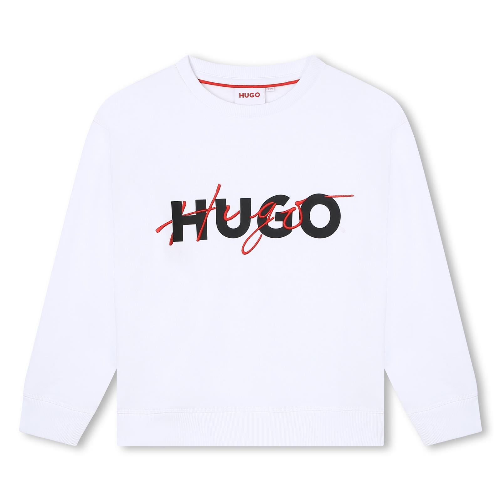 Hugo White Sweatshirt