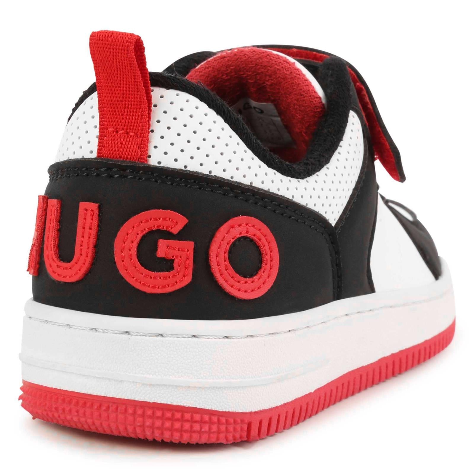 Hugo Black and White Sneakers