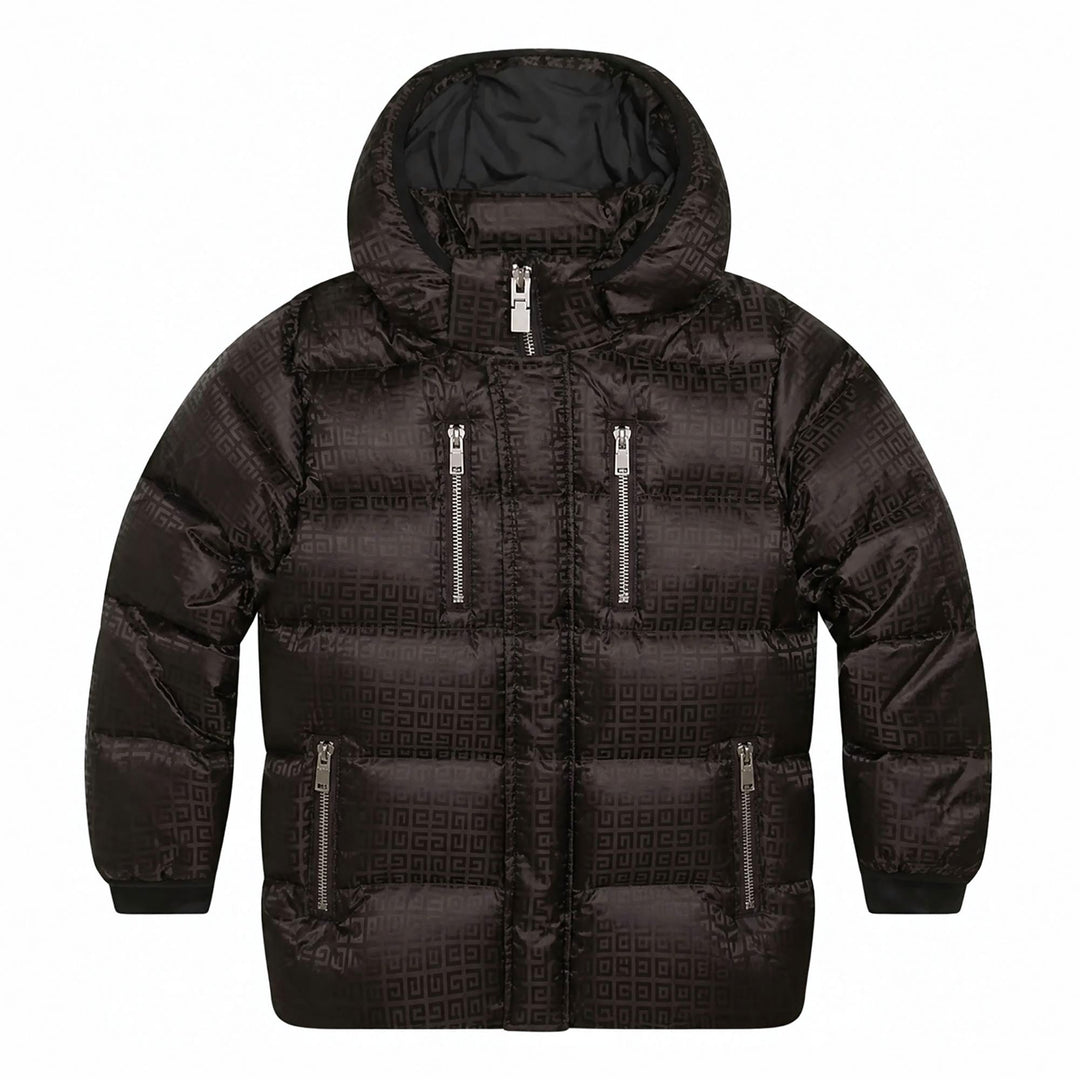 Givenchy Black Motif Puffer Jacket