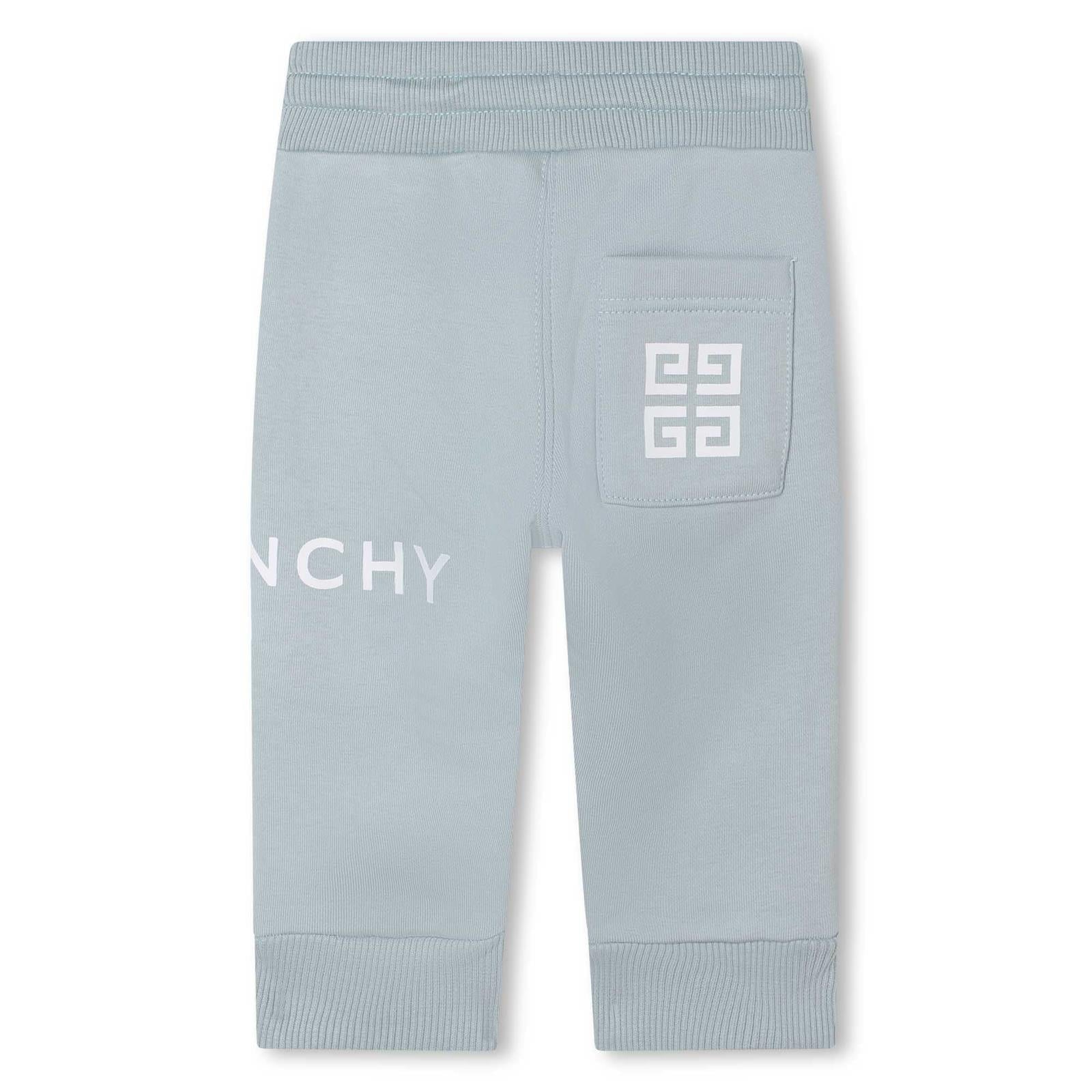 Givenchy Baby Boys Pale Blue Sweatpants