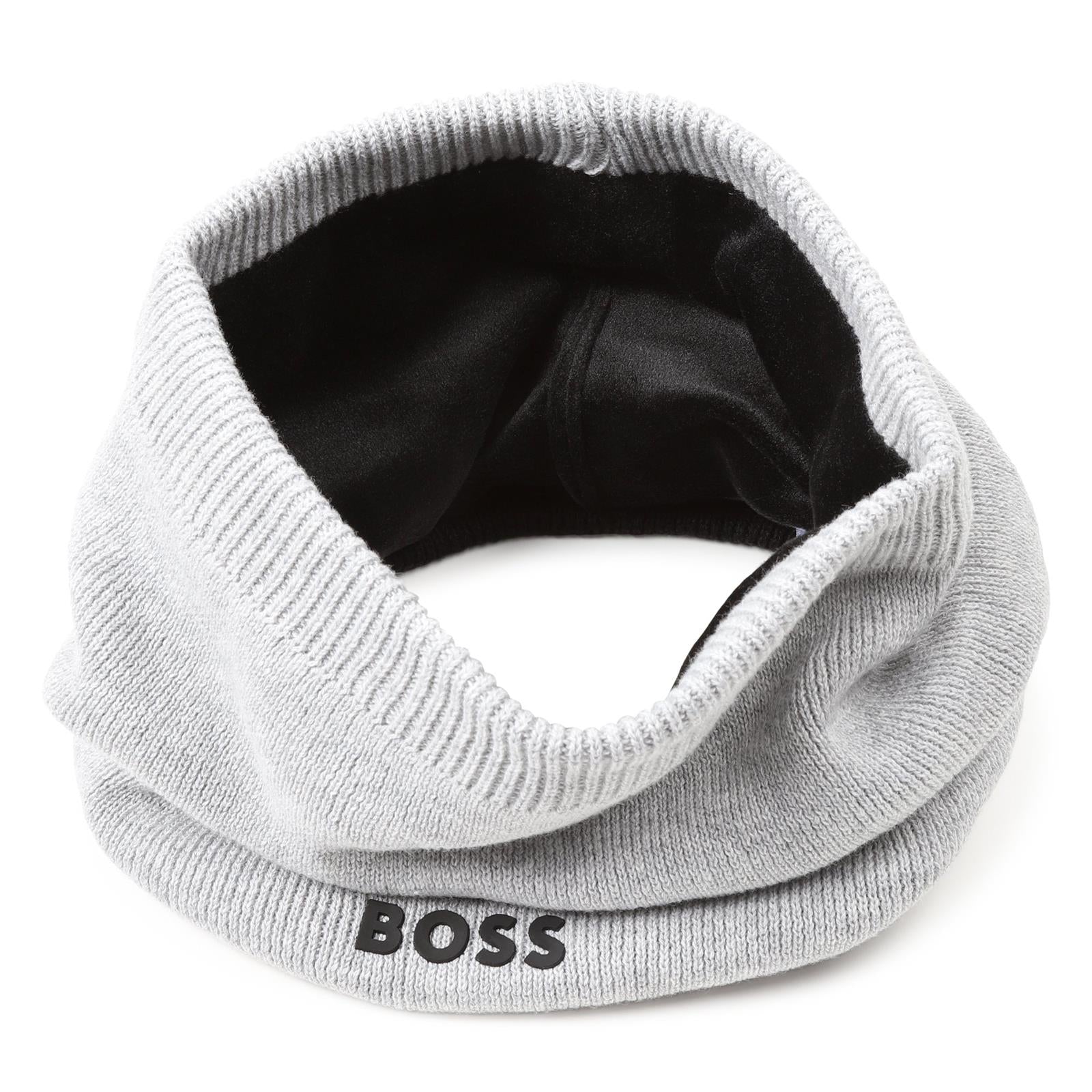 Hugo Boss Baby Boys Grey Snood