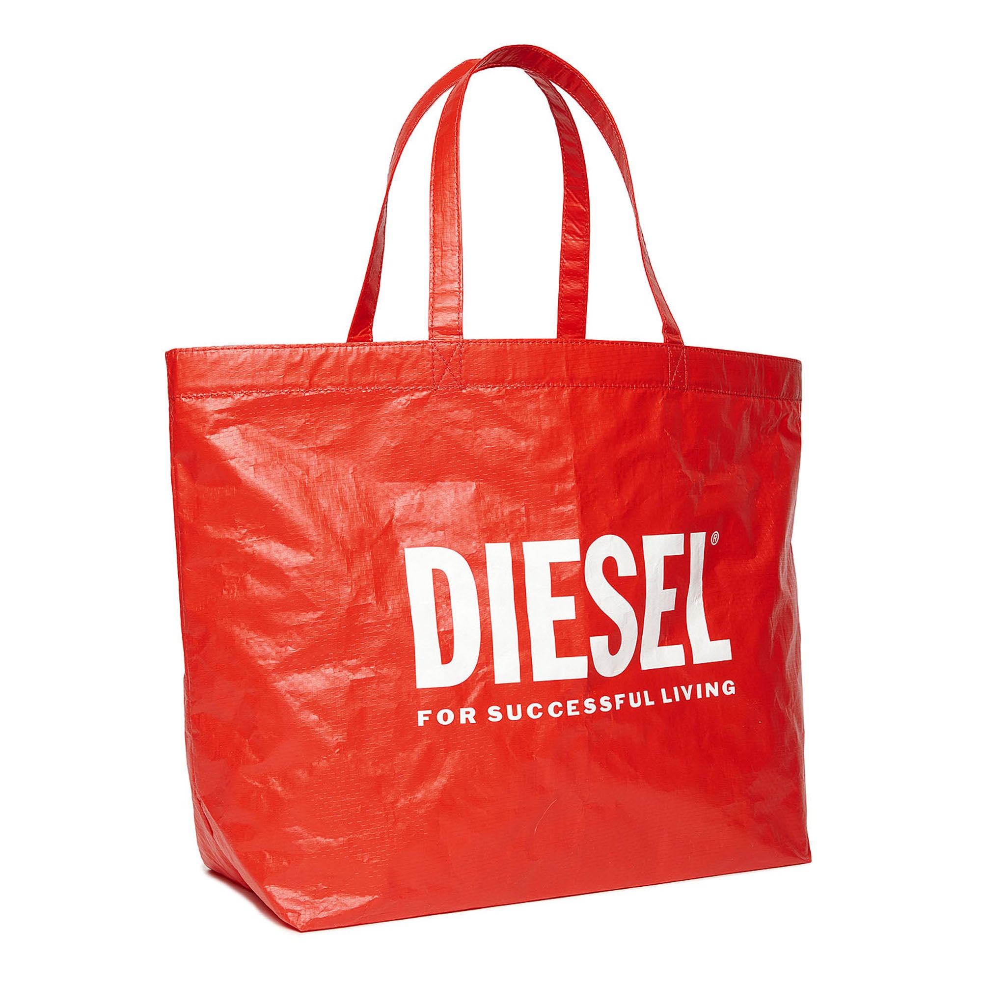 Diesel Red Tote Bag