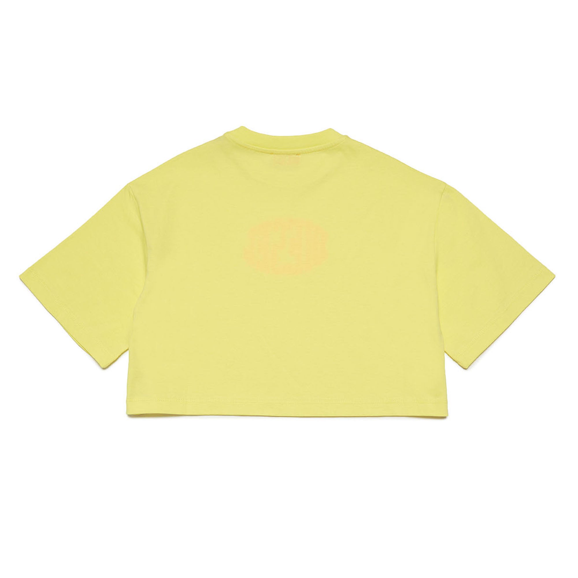 Diesel Tarki Yellow Cropped T-Shirt