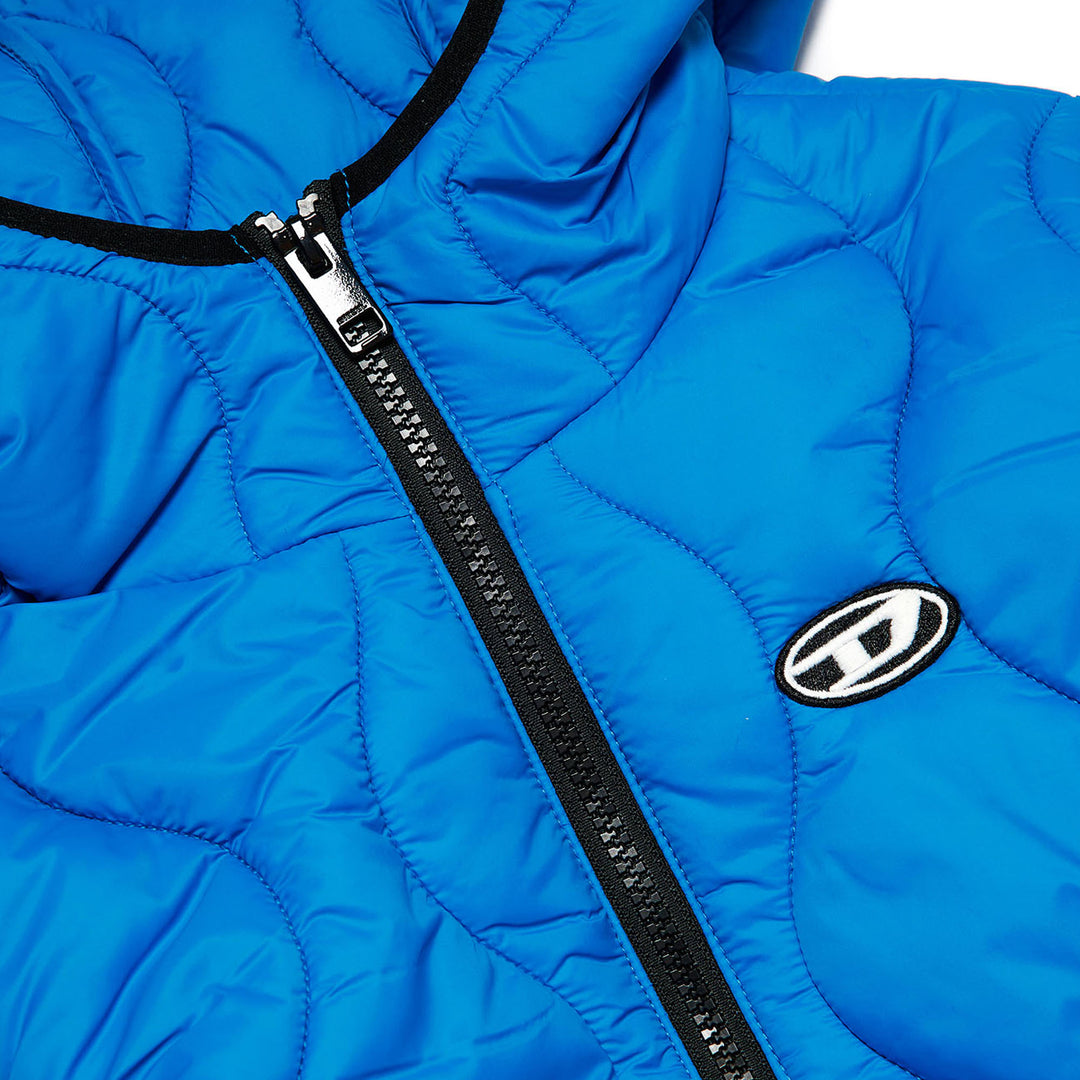 Diesel Blue Puffer Jacket