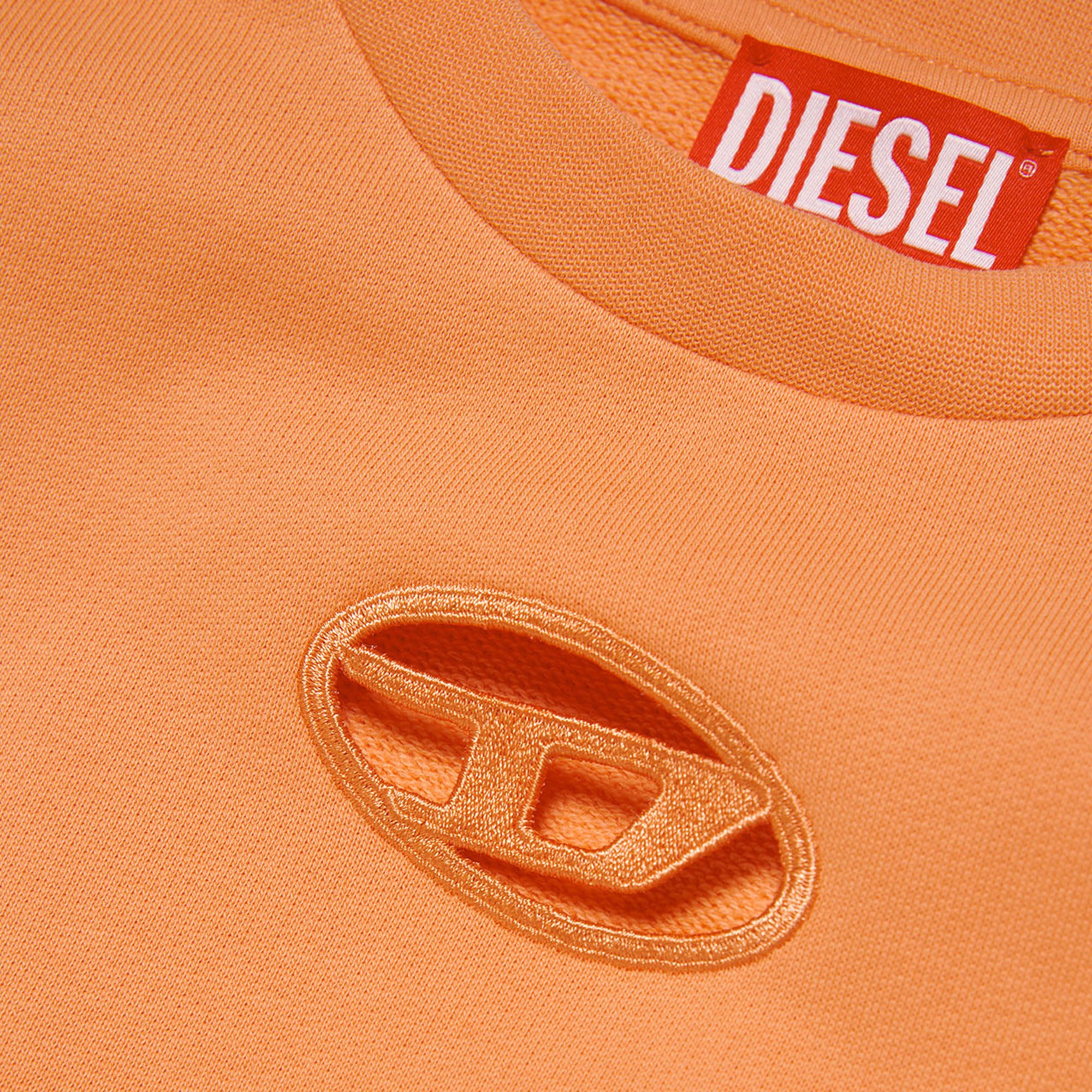 Diesel Straslium Orange Sweatshirt