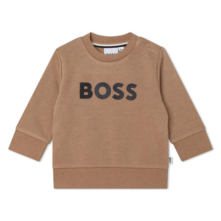 Hugo Boss Baby Boys Brown Sweatshirt