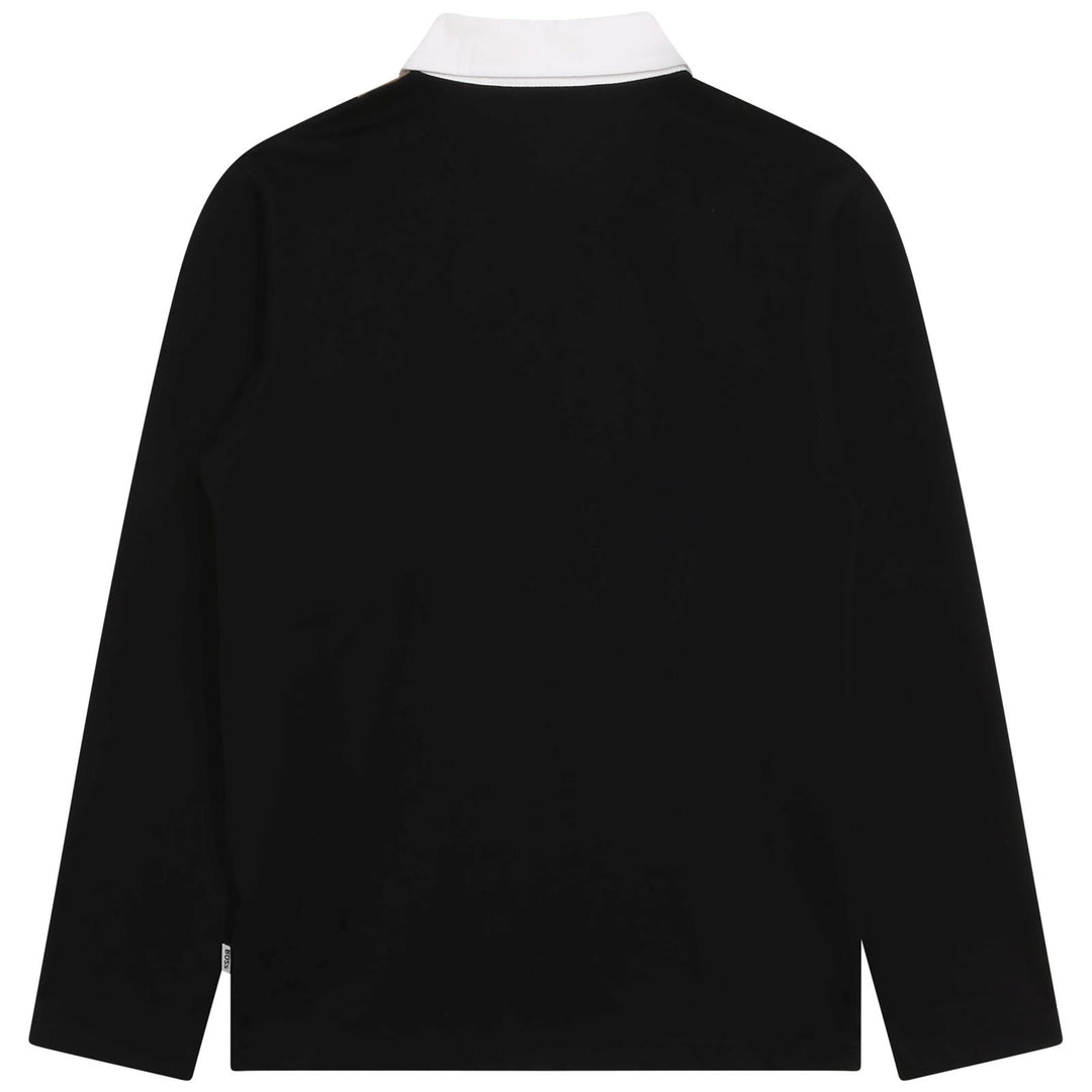 Hugo Boss Black Long Sleeve Polo