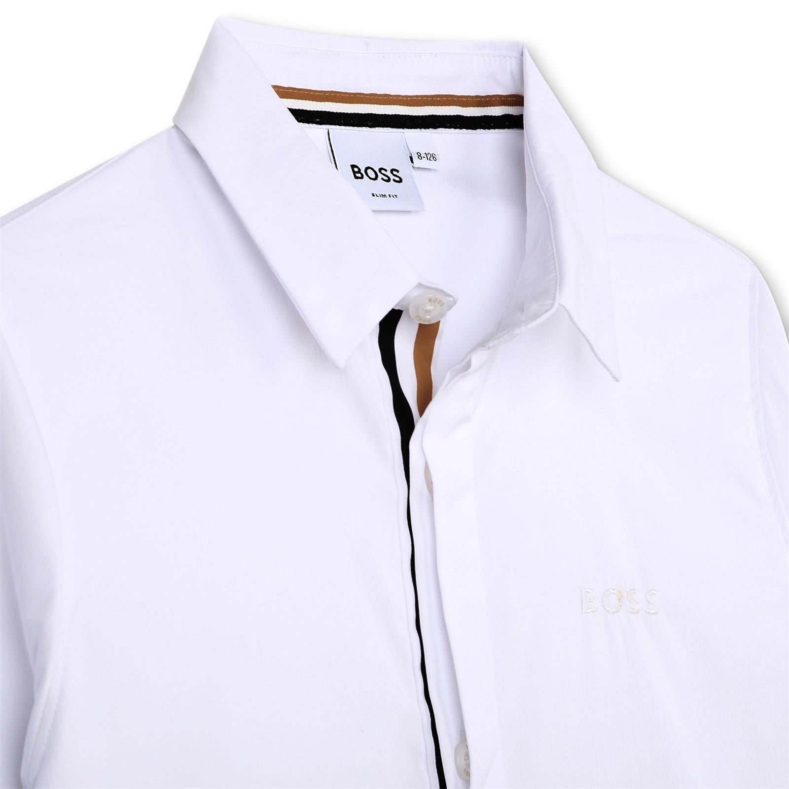 Hugo Boss White Dress Shirt