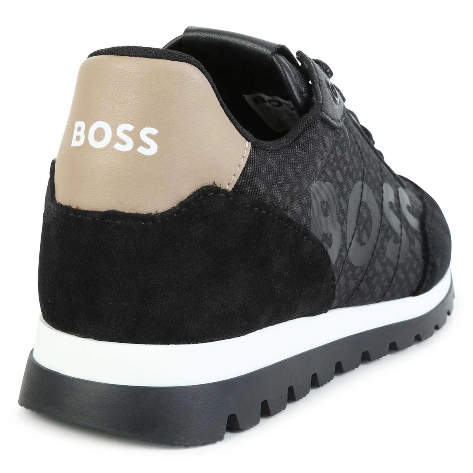 Hugo Boss Black Monogram Sneakers