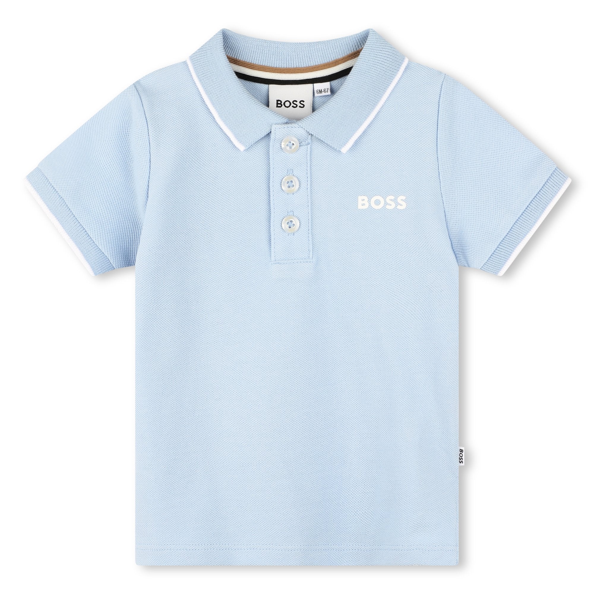 Hugo Boss Baby Boys Blue Polo