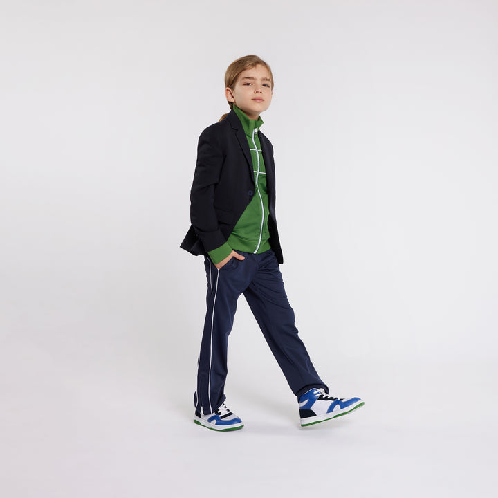 Hugo Boss Green Zip Sweatshirt