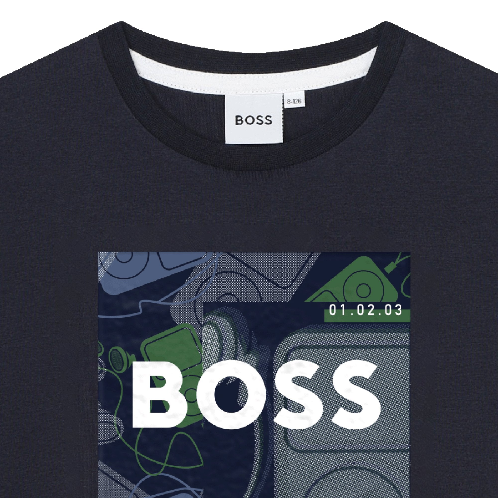 Hugo Boss Navy iPod T-Shirt