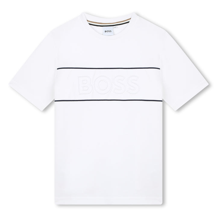 Hugo Boss Line White T-Shirt