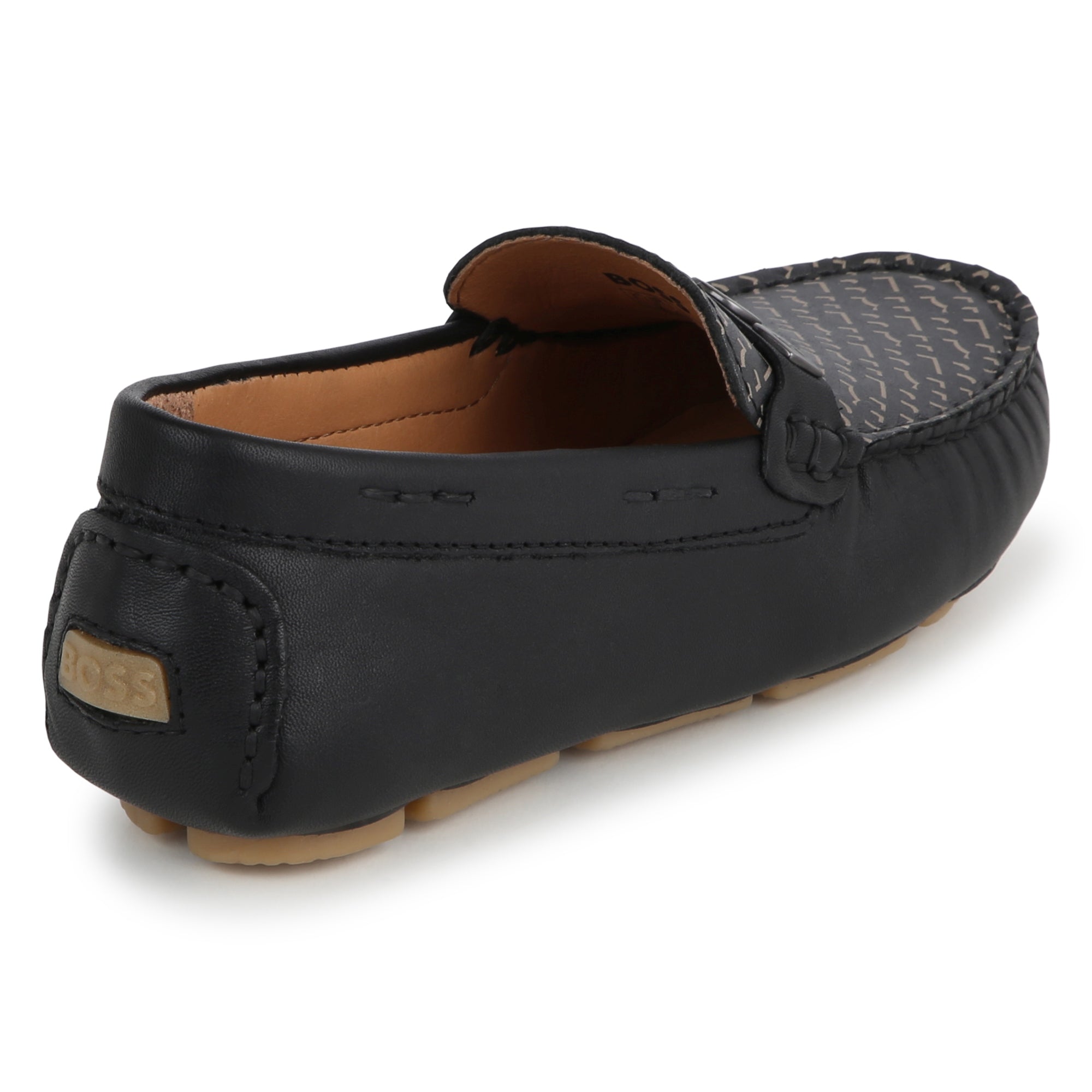 Hugo Boss Black Monogram Loafers