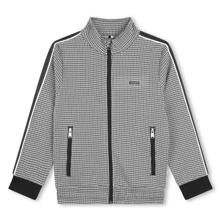 Hugo Boss Houndstooth Sweatshirt