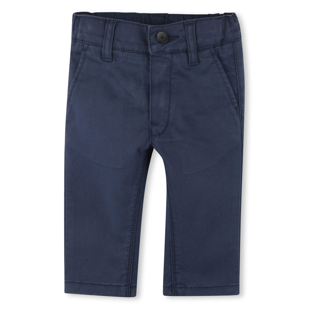 Hugo Boss Baby Boys Navy Twill Pants