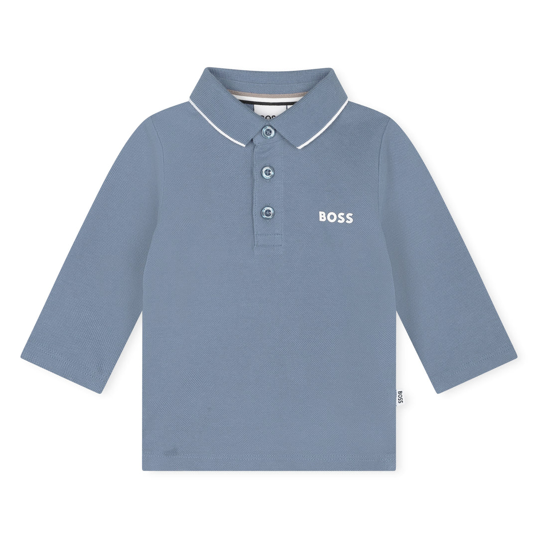 Hugo Boss Baby Boys Blue Polo